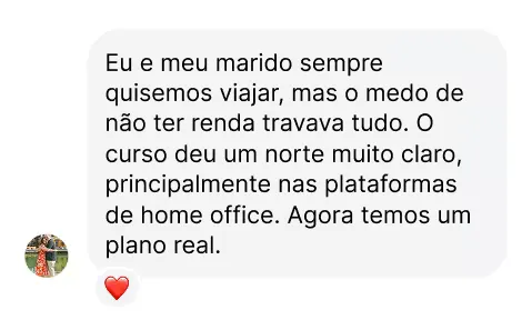 Depoimento Aluno