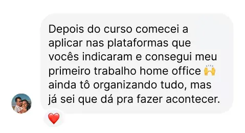 Depoimento Aluno