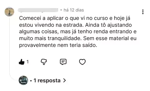Depoimento Aluno